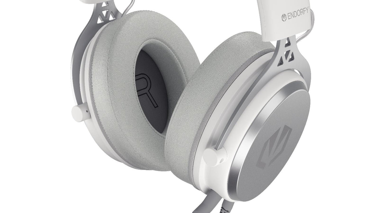 Gaming headphones ENDORFY Viro Plus 7.1 USB - Onyx White - Геймърски слушалки<<<Геймърска