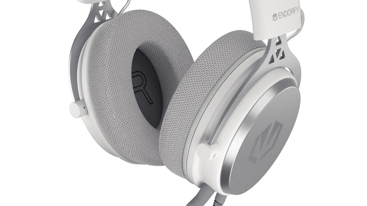 Gaming headphones ENDORFY Viro Plus 7.1 USB - Onyx White - Геймърски слушалки<<<Геймърска