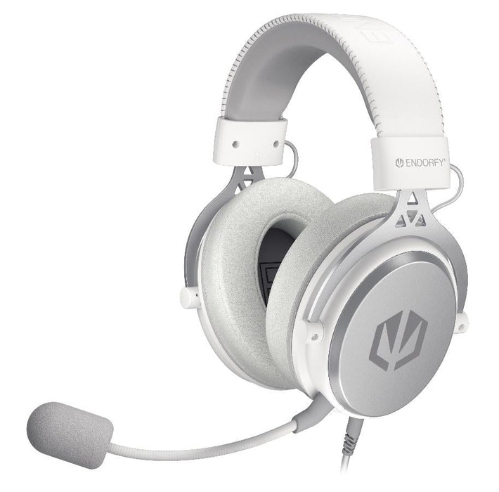 Gaming headphones ENDORFY Viro Plus 7.1 USB - Onyx White - Геймърски слушалки<<<Геймърска