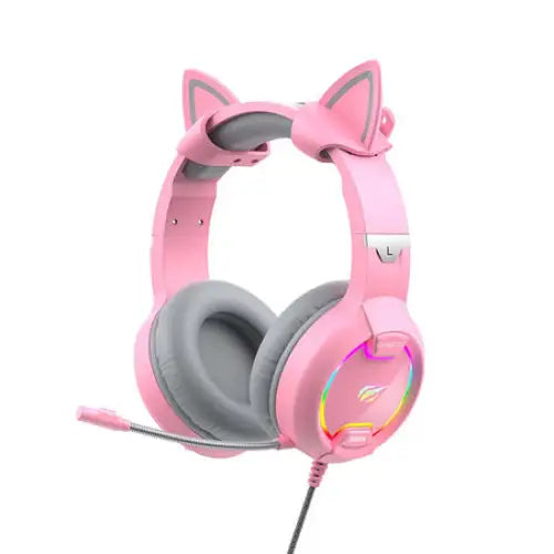 Gaming headphones Havit GAMENOTE H2233d RGB (pink) - Wired<<<Headphones<<<Audio<<<InnproXML