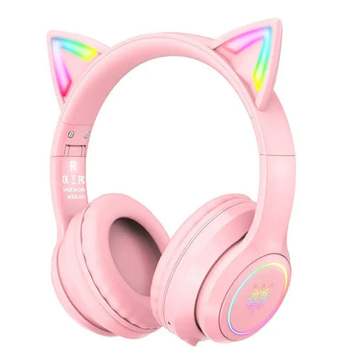 Gaming headphones ONIKUMA B90 Pink - Over-ear<<<Wireless<<<Headphones<<<Audio<<<InnproXML