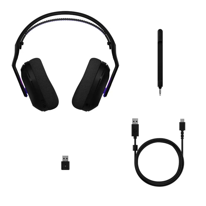 Gaming headset Logitech G522 Lightspeed Wireless RGB Microphone Black - Gaming