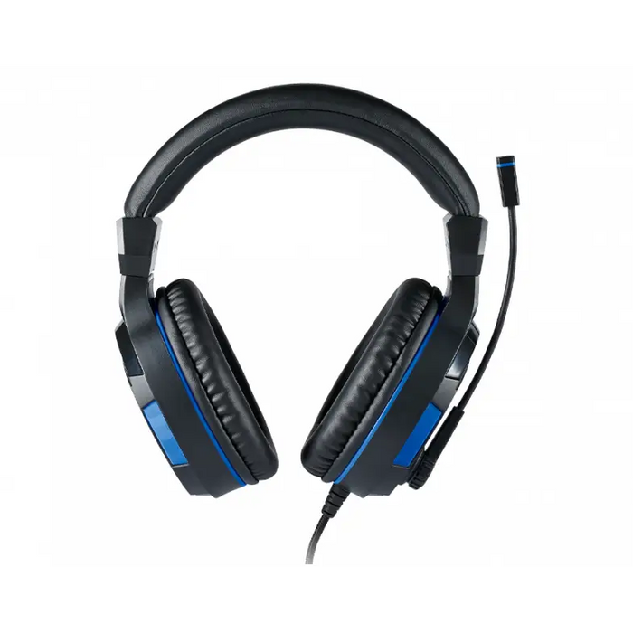 Gaming Headset Nacon Bigben PS4 Official Headset V3 Microphone Black/Blue - Геймърски слушалки<<<Геймърска