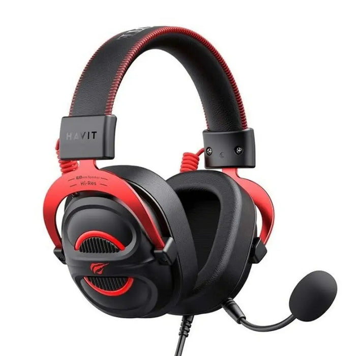 Gaming Headset with Microphone Havit H2002E Pro Black Red - Микрофони и слушалки<<<Електроника Периферни и резервни