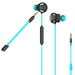 Gaming Headset with Microphone Hiditec GHE010002 (3.5 mm) Black Blue - Компютър Игри<<<Компютри|