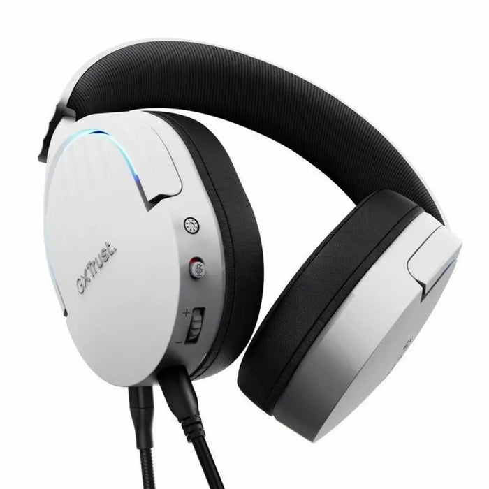 Gaming Headset with Microphone Trust GXT 490 White Black Multicolour Black/White - Електроника Периферни и резервни
