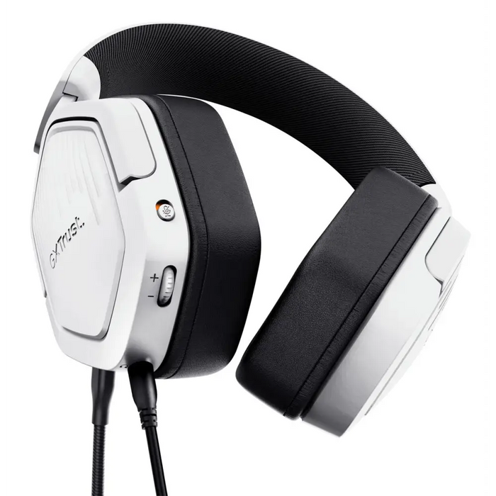 Gaming Headset with Microphone Trust GXT492W Carus White - Електроника Периферни и резервни части<<<Компютри|