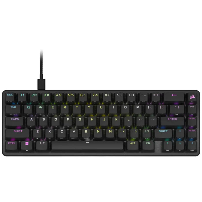 Gaming Keyboard Corsair K65 PRO MINI Black Spanish Qwerty - Компютър Игри<<<Компютри| Електроника<<<BigBuy&&&Gaming