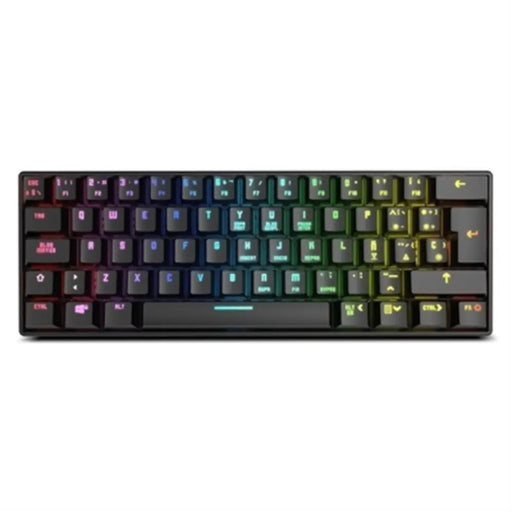Gaming Keyboard Krom Kluster Black Spanish Qwerty - Компютър Игри<<<Компютри| Електроника<<<BigBuy&&&Gaming