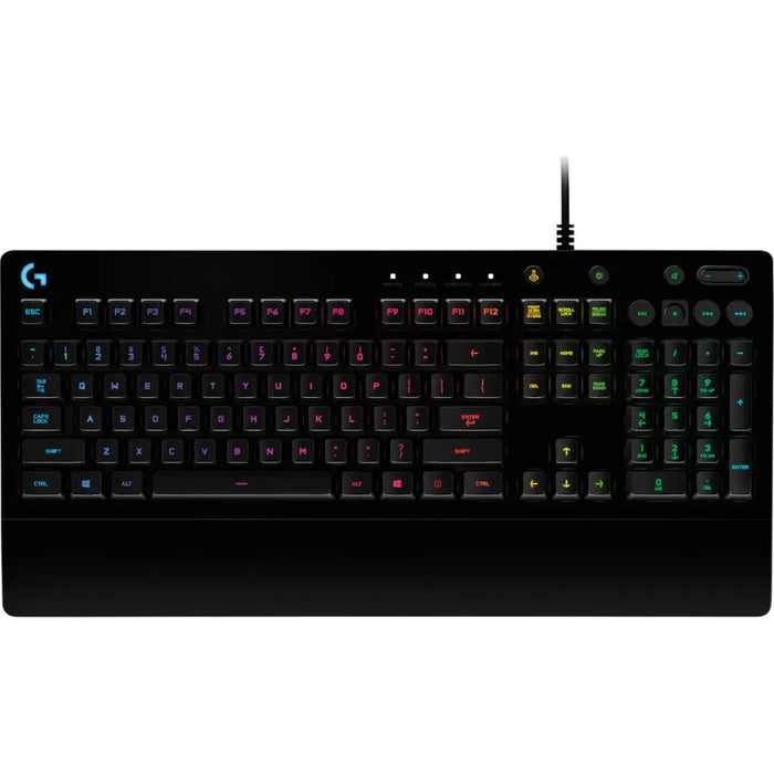 Gaming Keyboard Logitech G213 Black Spanish Qwerty QWERTY Qwerty Portuguese - Електроника Периферни и резервни