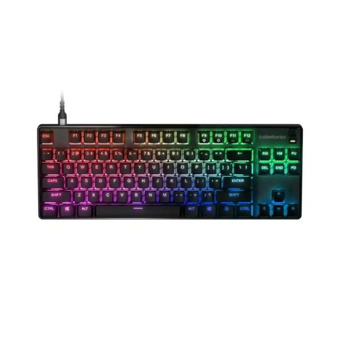 Gaming Keyboard SteelSeries Apex 9 Black QWERTY - Компютър Игри<<<Компютри| Електроника<<<BigBuy&&&Gaming
