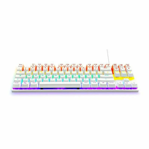 Gaming Keyboard The G-Lab Mercury AZERTY White - Компютър Игри<<<Компютри| Електроника<<<BigBuy&&&Gaming