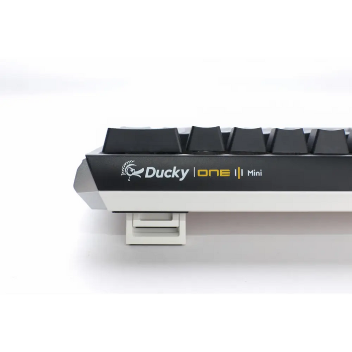Gaming mechanical keyboard Ducky One 3 Classic Mini 60% Hotswap Cherry MX Clear RGB PBT Keycaps - Геймърски