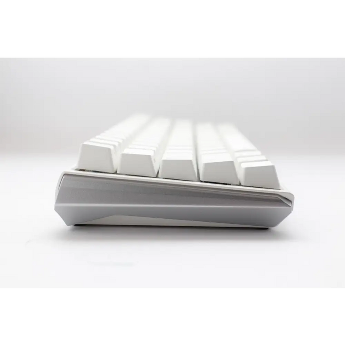 Gaming Mechanical Keyboard Ducky One 3 Pure White SF 65% Hotswap Cherry MX Blue RGB PBT Keycaps - Геймърски