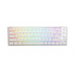 Gaming Mechanical Keyboard Ducky One 3 Pure White SF 65% Hotswap Cherry MX Blue RGB PBT Keycaps - Геймърски