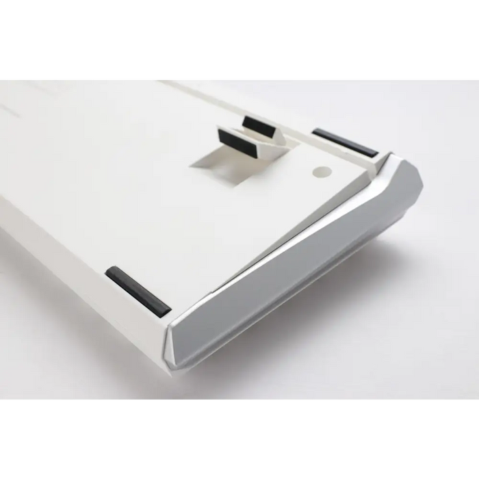 Gaming Mechanical Keyboard Ducky One 3 Pure White TKL Hotswap Cherry MX Red RGB PBT Keycaps - Геймърски