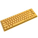 Gaming mechanical keyboard Ducky One 3 Yellow SF 65 Cherry MX Clear switches - Геймърски клавиатури<<<Геймърска