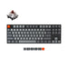 Gaming Mechanical Keyboard Keychron K8 TKL Hot-Swappable Gateron Optical Brown Switch RGB Backlight - Геймърски