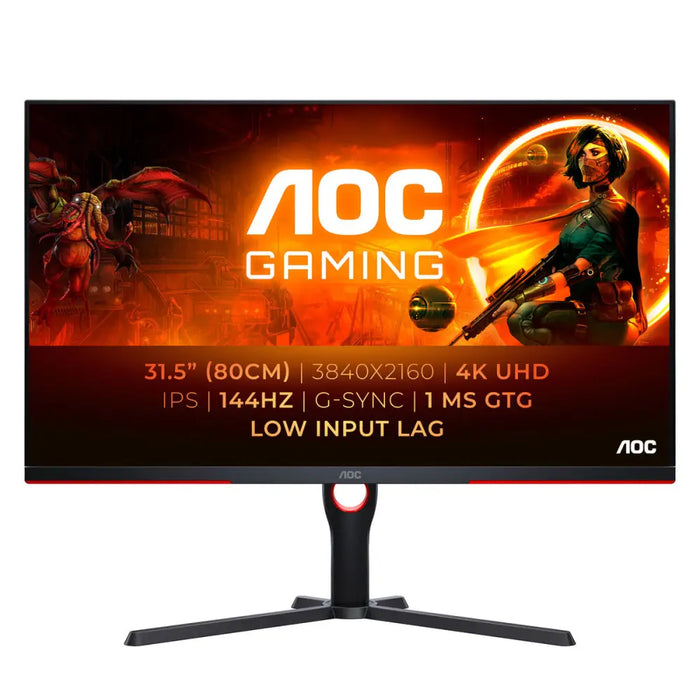 Gaming Monitor AOC U32G3X/BK 4K Ultra HD 32’’ - Електроника Периферни и резервни части<<<Компютри|