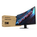 Gaming Monitor Gigabyte GS27QCA - 27’’ inch SS/VA 1500R QHD (2560x1440) 180Hz 1ms HDR Ready - Монитори и публични