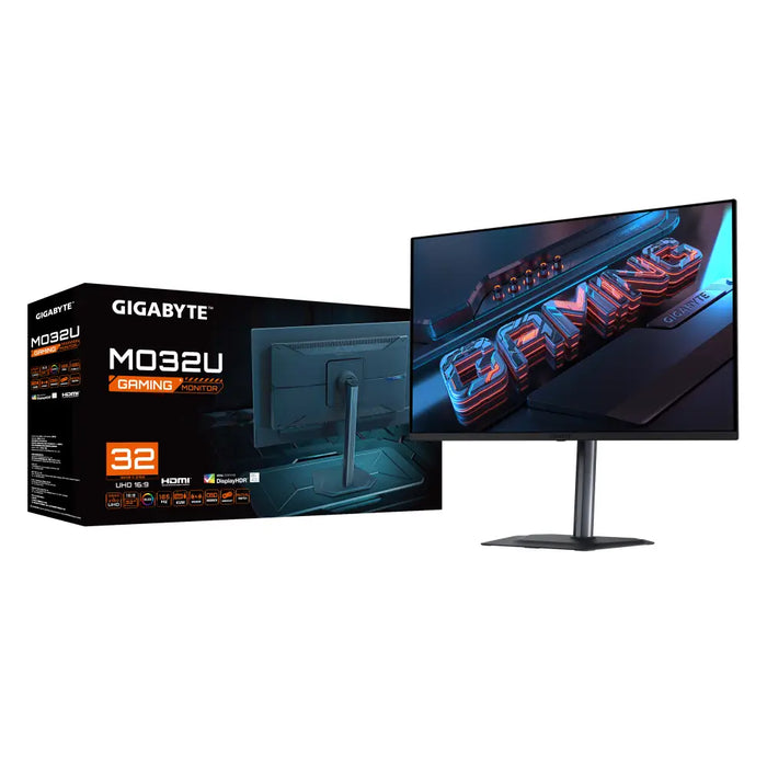 Gaming monitor GIGABYTE MO32U - 31.5’’ QD-OLED 4K UHD 165Hz 0.03ms - Монитори и публични дисплеи<<<Монитори и