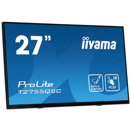 Gaming Monitor Iiyama T2755QSC-B1 27’’ Full HD LCD - Електроника Периферни и резервни части<<<Компютри|