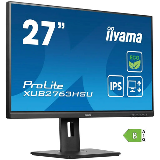 Gaming Monitor Iiyama XUB2763HSU-B1 Full HD 27’’ 100 Hz - Монитори<<<Електроника Периферни и резервни части<<<Компютри|
