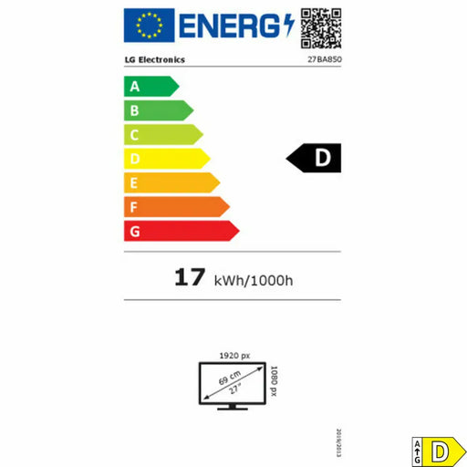 Gaming Monitor LG 27BA850-B Full HD 27’’ - Електроника Периферни и резервни части<<<Компютри|