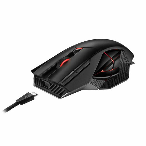 Gaming Mouse Asus 90MP0220-BMUA00 - Компютър Игри<<<Компютри| Електроника<<<BigBuy&&&Гейминг Мишка и Подложка за