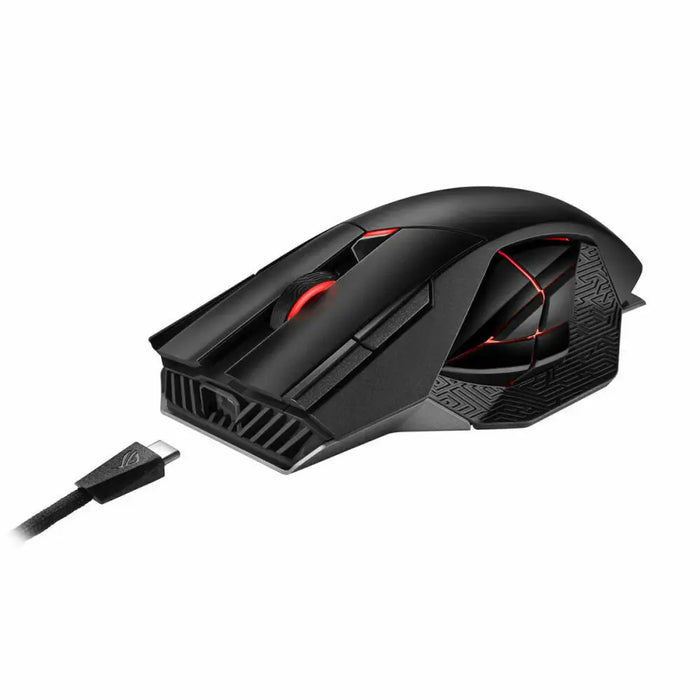 Gaming Mouse Asus 90MP0220-BMUA00 - Компютър Игри<<<Компютри| Електроника<<<BigBuy&&&Гейминг Мишка и Подложка за