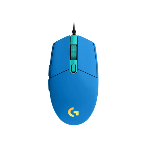 Gaming Mouse Logitech G102 LightSync RGB Optical Wired USB Blue - Gaming