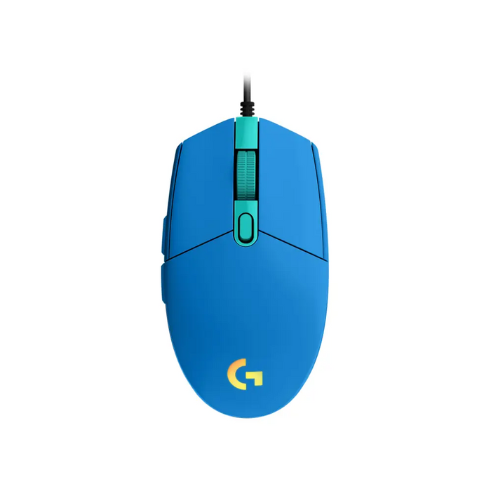 Gaming Mouse Logitech G102 LightSync RGB Optical Wired USB Blue - Gaming