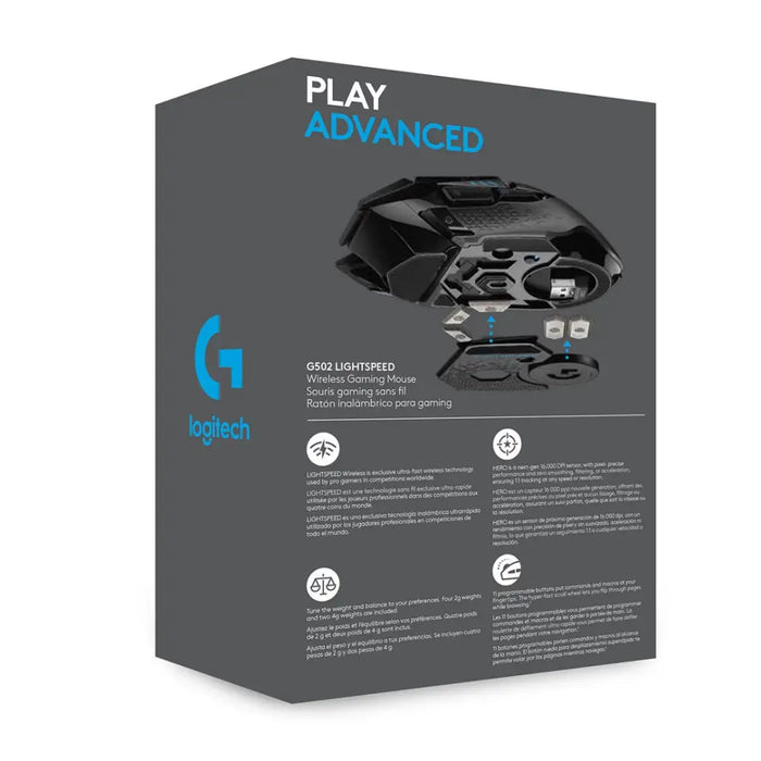 Gaming Mouse Logitech G502 Black 25600 DPI - Gaming mouseGAM-MYS<<<PC GamingGAM<<<ActionPL&&&Компютър Игри<<<Компютри|