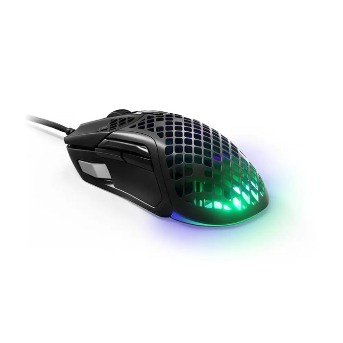 Gaming Mouse SteelSeries Aerox 5 Gaming Black With cable LED Lights - Компютър Игри<<<Компютри|