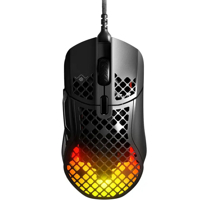 Gaming Mouse SteelSeries Aerox 5 Gaming Black With cable LED Lights - Компютър Игри<<<Компютри|