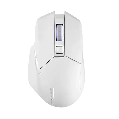Gaming wireless mouse PowerColor ALPHYN AM10 - White - Геймърски мишки<<<Геймърска периферия<<<ValiAPI&&&Мишки &
