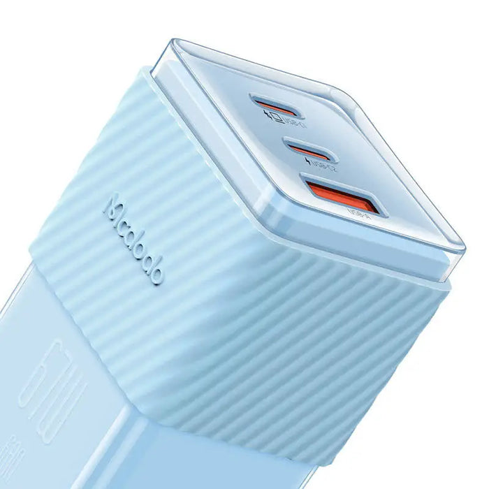GaN 67W mains charger Mcdodo CH-1503 2x USB-C USB-A (blue) - mains chargers<<<Chargers<<<GSM Accessories<<<InnproXML