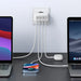 GaN Fast Charger 3xUSB C / USB 100W PPS Ugreen CD226 - White - Cell phone USB charger<<<HurtelXML