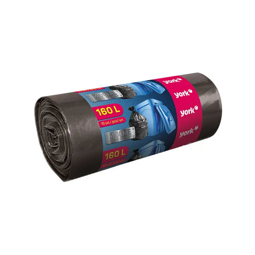 GARBAGE BAGS STRONG 160L 10PCS YORK - Кошове и торби за отпадъци<<<Домашни потреби<<<Кухня<<<Praktiker