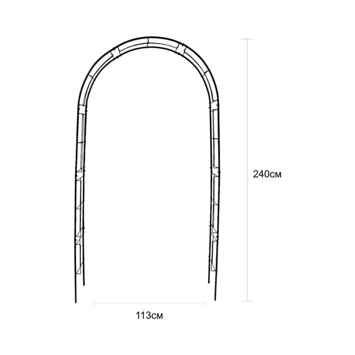 GARDEN ARCH 113X38X229CM GARDEN STAR HD-10505 - Арки стойки и лехи<<<Саксии кашпи и цветарници<<<Градина<<<Praktiker