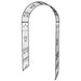 GARDEN ARCH 136X40X228CM X77000130 - Арки стойки и лехи<<<Саксии кашпи и цветарници<<<Градина<<<Praktiker