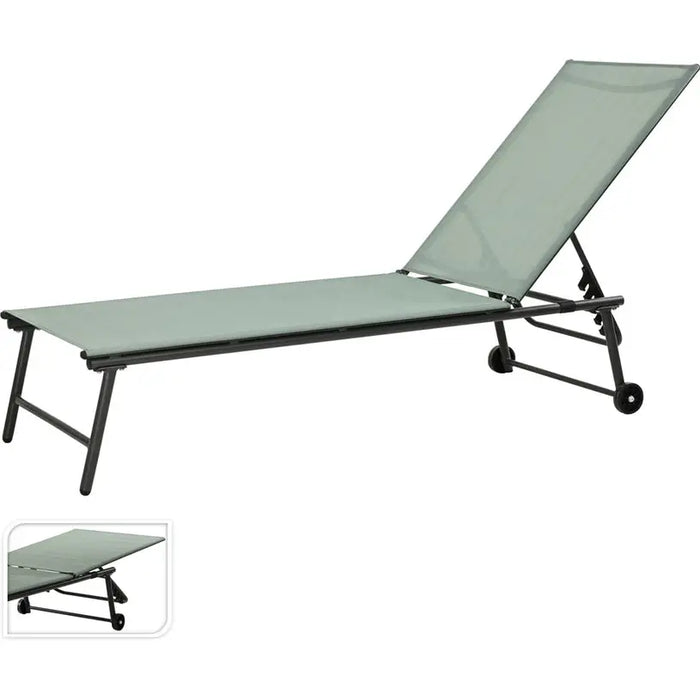 GARDEN CHAIR 185X57X31 LE9000110 - Шезлонги<<<Градински мебели<<<Градина<<<Praktiker