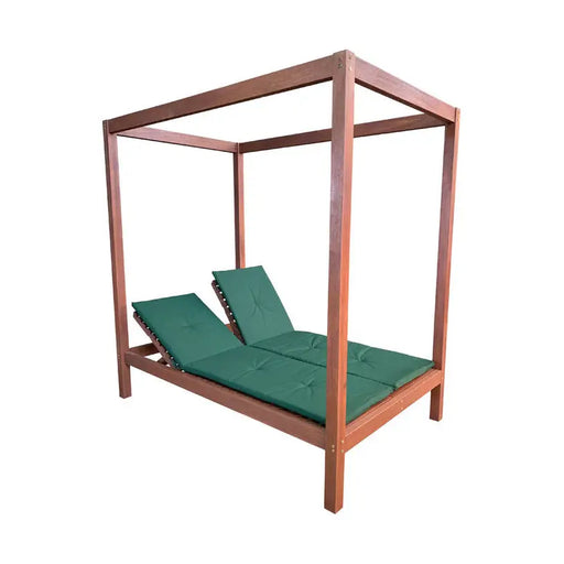 GARDEN CHAIR CHAIR COUPLE WITH ARROW MERANTI 210X134X212 MUHLER - Шезлонги<<<Градински мебели<<<Градина<<<Praktiker