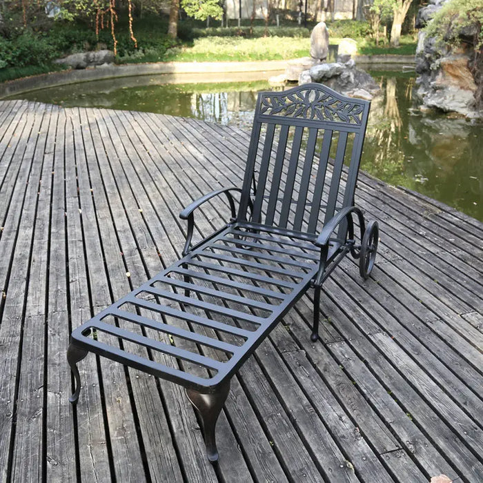 GARDEN CHAIR RICHMOND 202X59X30CM HOME DECOR HD- 9904 - Шезлонги<<<Градински мебели<<<Градина<<<Praktiker