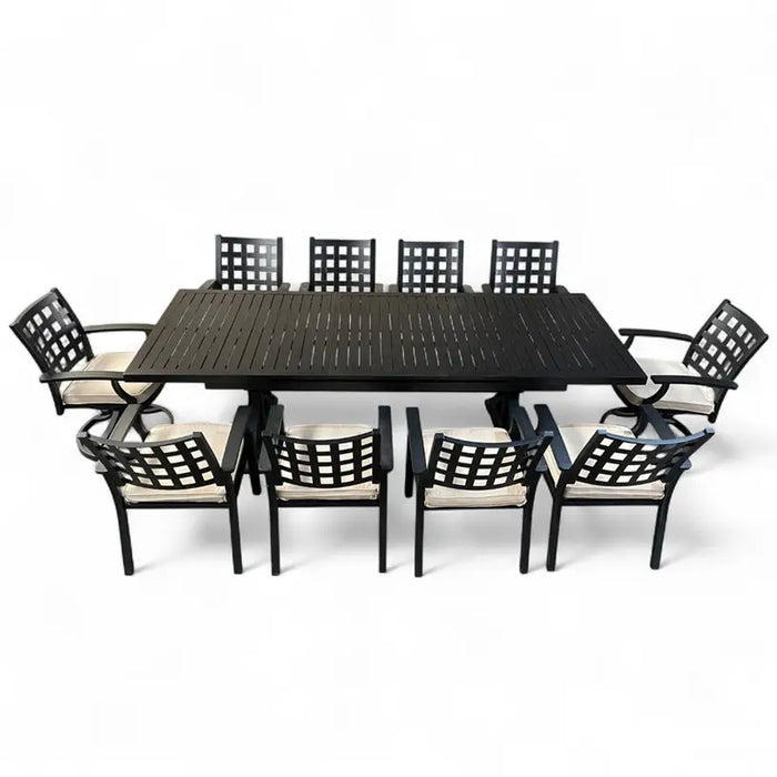 GARDEN DINING SET CAST ALUMINUM RICHMOND HD HD-10838 - Комплекти<<<Градински мебели<<<Градина<<<Praktiker
