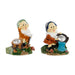 Garden gnomes Home ESPRIT Multicolour 11,5 x 11 x 15,2 cm (2 Units) - Декорация и Осветление<<<Дом
