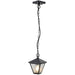 GARDEN HANGING LANTERN 60W E27 IP44 BLACK BELIGHT - Градински фенери<<<Външно