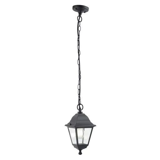 GARDEN HANGING LANTERN 60W E27 IP44 BLACK BELIGHT - Градински фенери<<<Външно