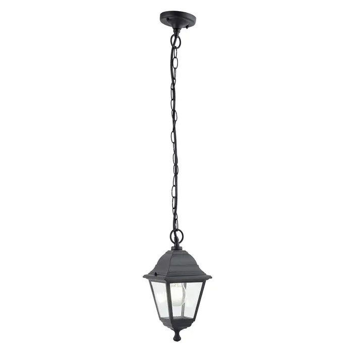 GARDEN HANGING LANTERN 60W E27 IP44 BLACK BELIGHT - Градински фенери<<<Външно