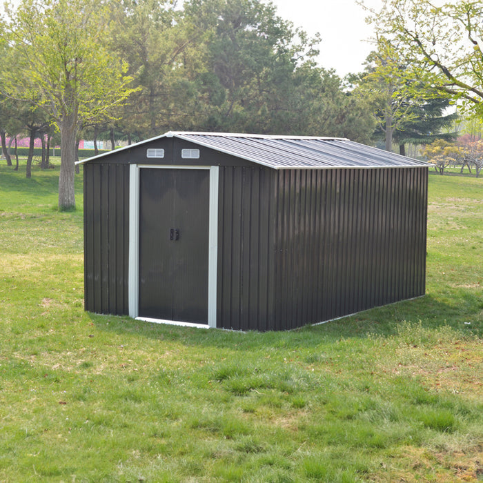 TOOL HOUSE WITH SLIDING DOORS GARDEN KINGS 141274